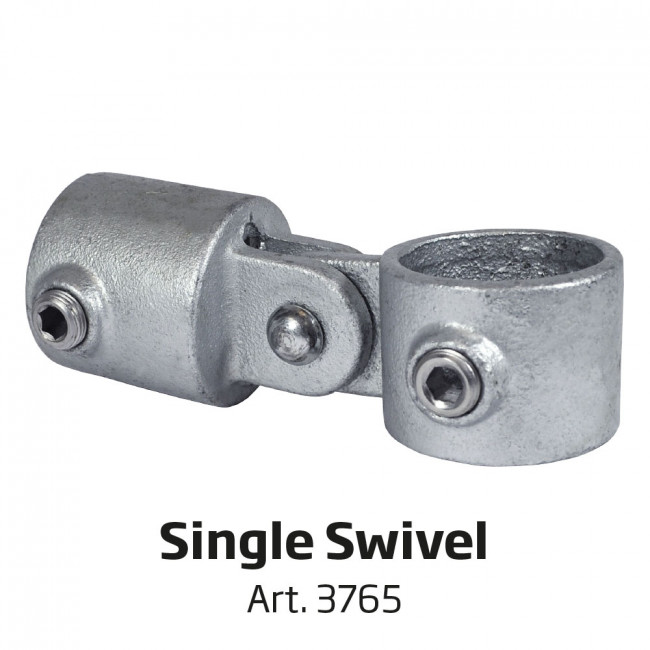 Tube Clamp Single Swivel - verbindet 2 Rohre