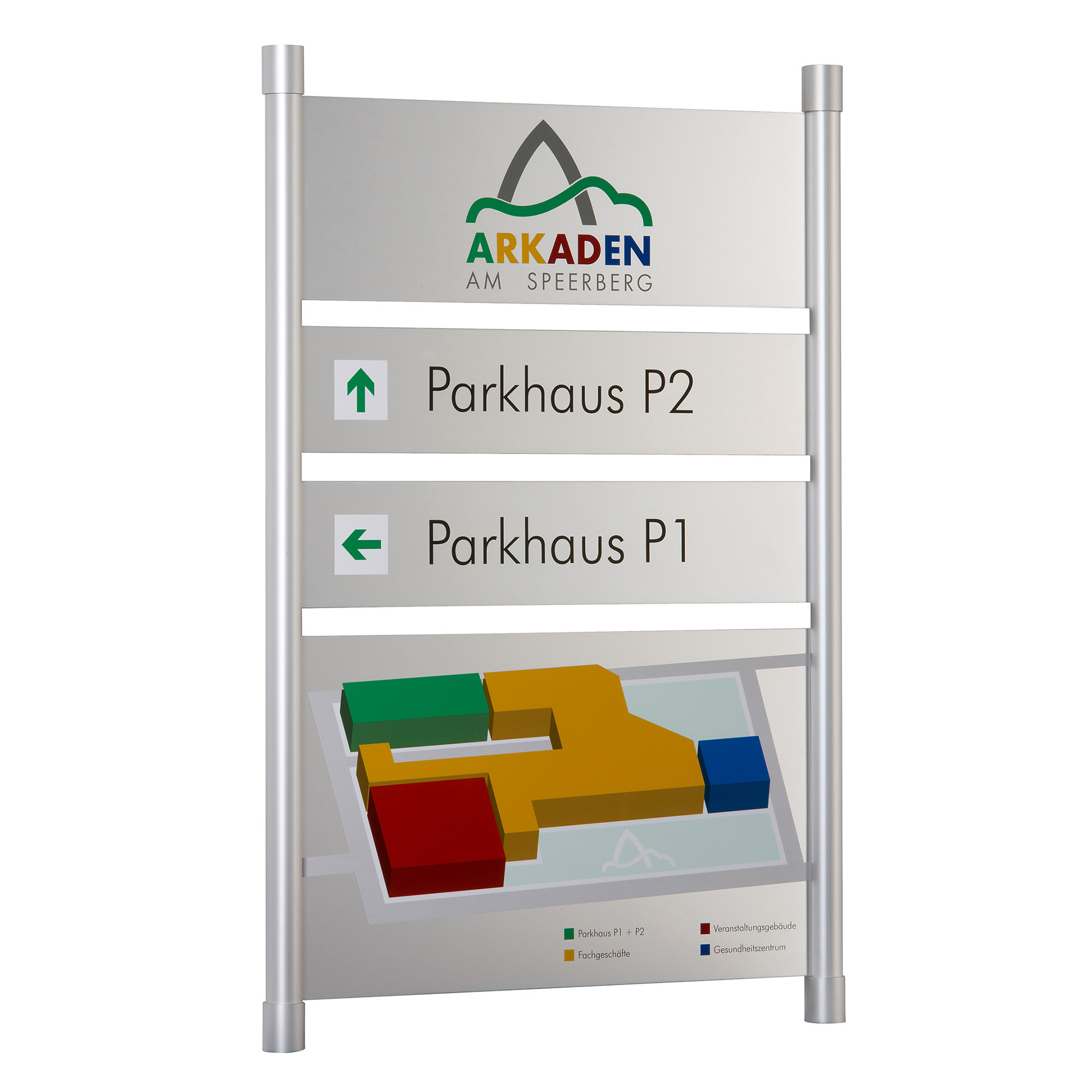 BERLIN Schildträgersystem rund