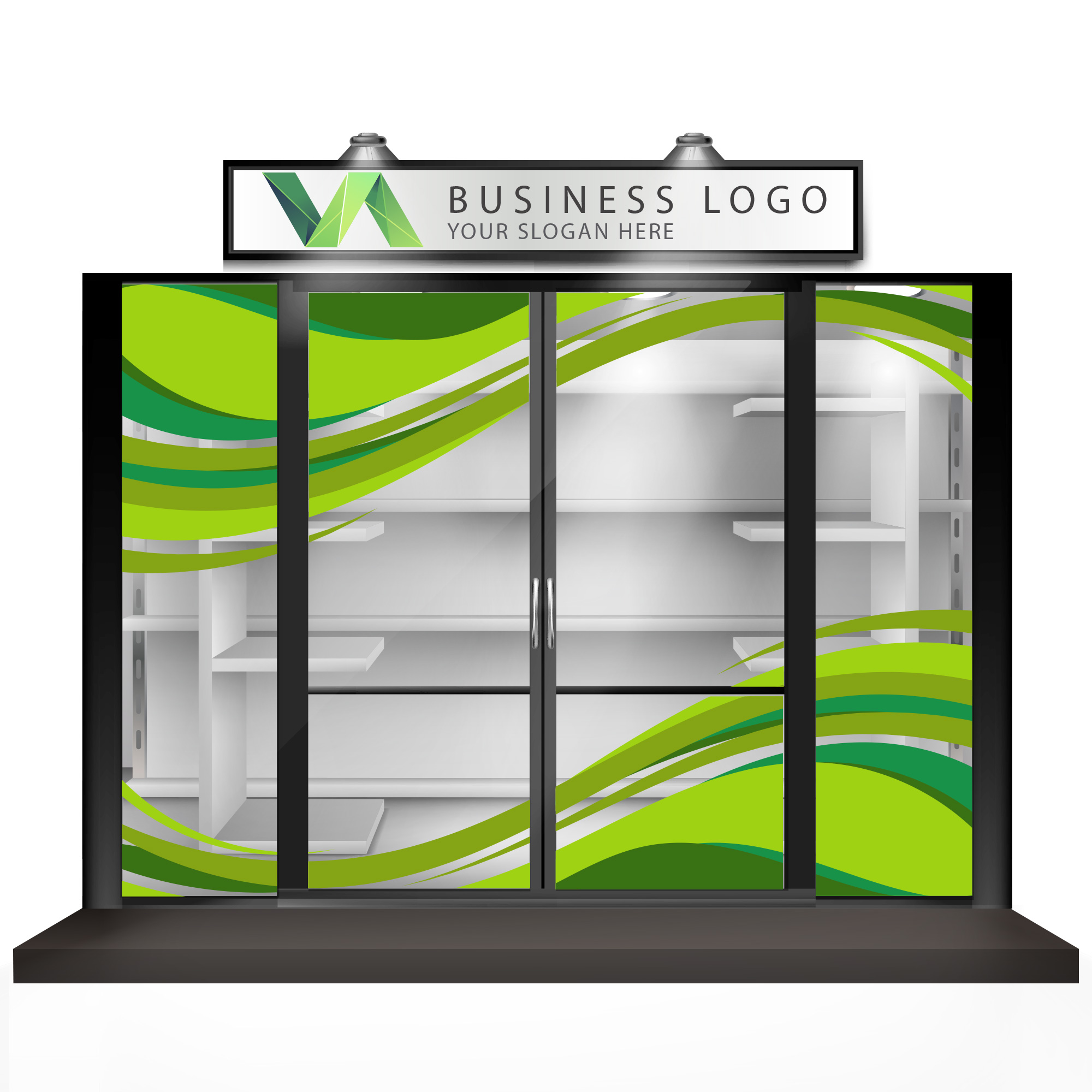 Aufkleber konturgeschnitten