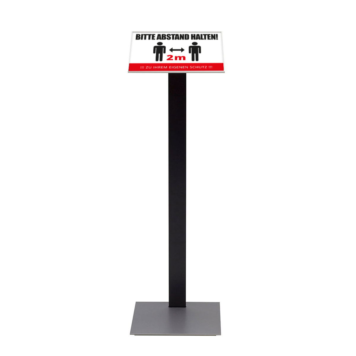 Infostativ mit Wechselmodul