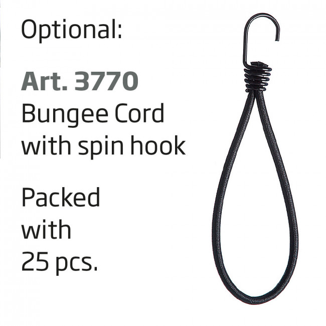 Bungee Cord mit Haken - 25 Stück