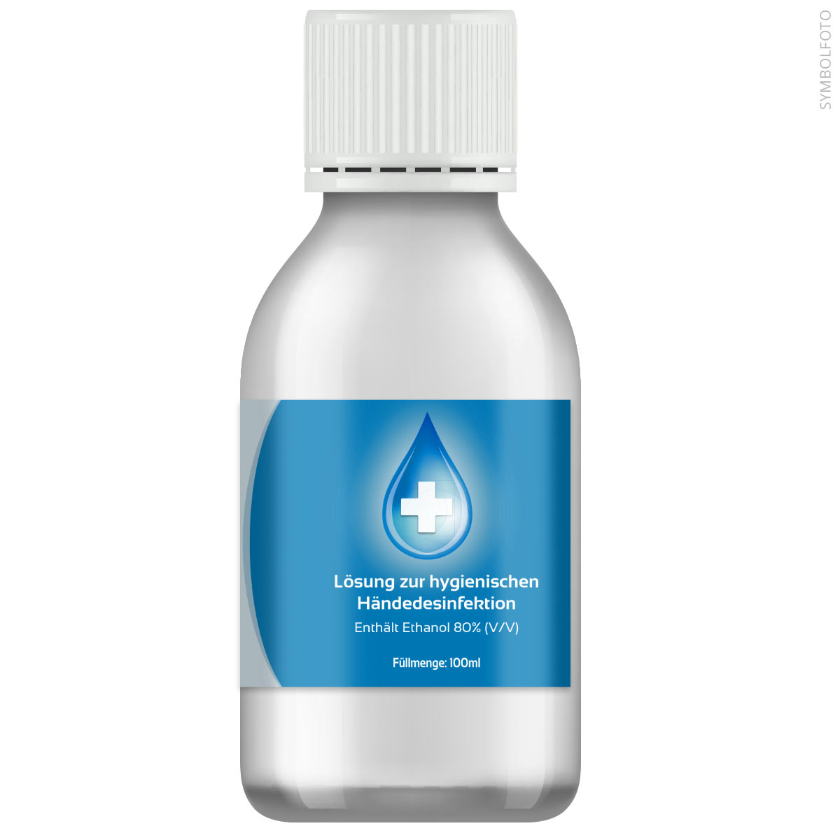 100ml Desinfektionsmittel mit Drehverschluss