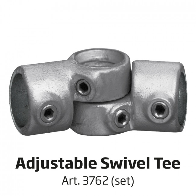 Adjustable Tube Swivel - Set -  verbindet 3 Rohre